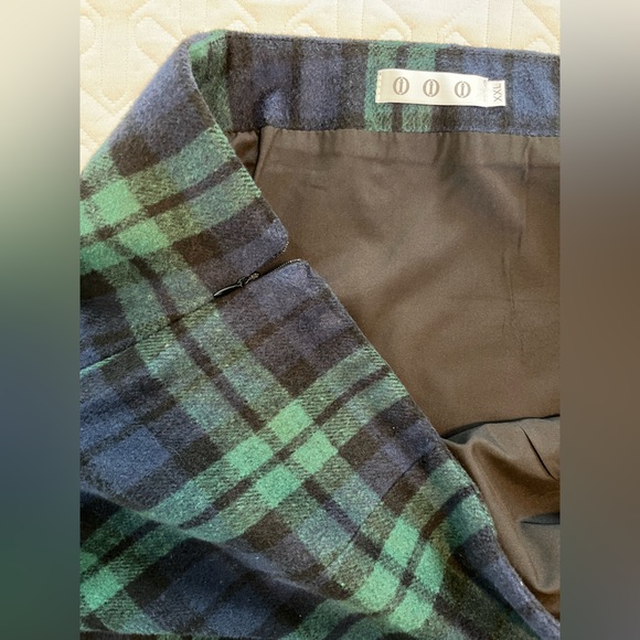 Amazon Plaid Wool miniskirt size XXL - Picture 2 of 3